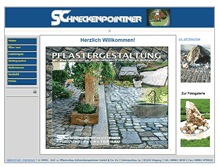 Tablet Screenshot of bs-pflasterbau.de